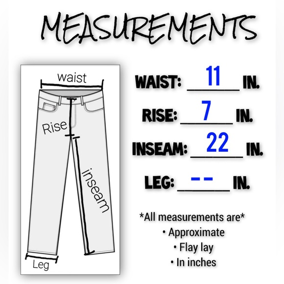 (003) Girls: 7R Justice Premium Denim Jeans- AB13 - Picture 8 of 8